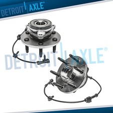 4WD Front Wheel Bearing and Hubs for Chevy GMC Silverado Sierra 1500 Tahoe Yukon picture