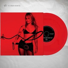 MILEY CYRUS - Bass Persuades Pomegranate Vinyl Limited 1 Of 2,500 New PRESALE picture