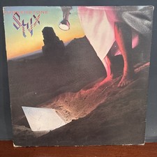Styx Cornerstone Vinyl LP 1979 US 1st Press SP-3711 Gatefold Metallic Inner VG picture