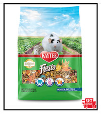 Kaytee Fiesta Mouse & Rat Food, Nutritious and Fun Blend, 2 pounds picture