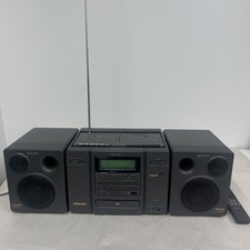 Sony CFD-757 Mega Bass CD Cassette AM/FM Boombox Stereo Read Description picture