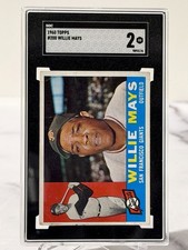 1960 Topps Willie Mays SGC 2 - #200 picture