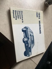 Vtg 1992 Ford Mustang Electrical & Vacuum Trouble-shooting Manual picture
