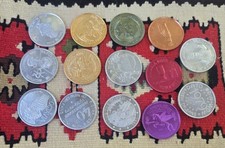 13 Vintage Mardi Gras Doubloons New Orleans Carnival Krewe Token Lot picture