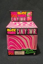 ✅️ NEW Sealed Authentic Needoh SchyllingChristmas Candy Swirl Nice Cube Pink 🔥 picture