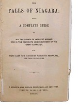 Falls of Niagara Complete Guide Book - Points of Interest tourism - 1866  picture