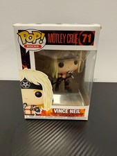 2018 Funko POP Rocks MISB #71 Motley Crue Vince Neil Vinyl Figure picture