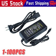 12V 5A 5 AMP 60W DC Power Supply Adapter Transformer LED Strip CCTV PC 5050 USA picture