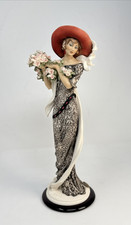 Rare Giuseppe Armani Tosca Figurine 1758C Florence Italy Black Lace Gown picture