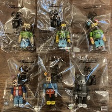 Medicom Be@rBrick 100% DesignerCon DCON BTTF Punk Drunkers Vincent Lot of 6  picture