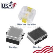 500/1000pc Dental Lab Crown Boxes With Foam For Crowns Rigid Crown Box Clear Top picture
