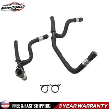 2PCS Heater Hose Assembly Set For 2007-2017 Chevrolet Traverse GMC Acadia 3.6L picture