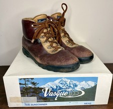 Vasque Sundowner Skywalk Hiking Boots Vintage 7535, Leather/GoreTex, Size 11M US picture