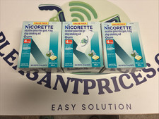 3x Nicorette 4mg, White Ice Mint, Nicotine Gum 480 total ct, picture