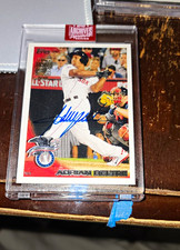 Topps 2010 Archives Signature Series Adrian Beltre US-328 Red Sox Auto 1/1 picture