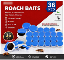 24-72PCS Cockroach Gel Bait Roach Killer Powerful Roach Repellent Bait Trap picture