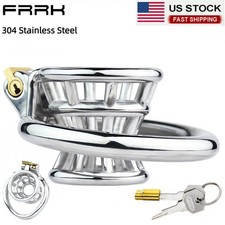 FRRK Resin Male Chastity Device Inverted Cage for Men Locking Belt Chastity Cage picture