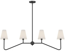 Electro BP 4 Light Linear Kitchen Island Lighting Fixture Classic 47