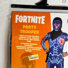 InSpirit Designs Fortnite Party Trooper Boys Costume Youth Size Medium picture