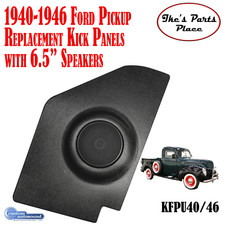 Custom Autosound KFPU40/46 1940-1946 Ford Pickup Kick Panels & 6.5