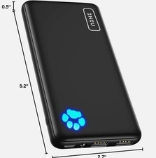 INIU BI-B1 10000mAh Power Bank - Black in original packaging picture