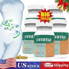 5 Pack Emma Gut Health Supplement 300 Capsules for Bloating Relief & Leaky Gut picture