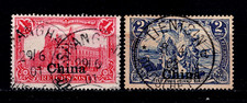 Germany-Offices in China   Sc#33-34 CV 62 picture