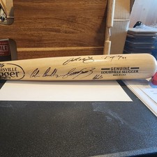 CORBIN CARROLL +4 DIAMONDBACKS SIGNED BASEBALL BAT 34” RAWLINGS - MVP Party picture