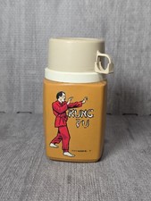VTG 1974 Kung Fu David Carradine Thermos King-Seeley Martial Arts TV Show 8 oz picture