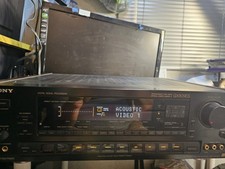 Vintage High End Sony STR-GX909ES Audio / Video Stereo Receiver Simulated Wood picture