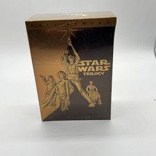 Star Wars Trilogy DVD Box Set 2004 Full Screen 4-Disc Gold Brand New Sealed picture