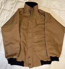 Vintage G Wear Jacket Duck Canvas USA Made Full Zip Quilt Lined Sz XXL Fargo ND picture