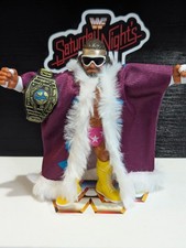WWF Hasbro Macho Man Retro - WWE Mattel Vintage Titan Sports w Belt - Toy Notion picture