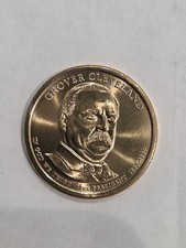2012 D - Grover Cleveland (1st Term)  Presidential Golden Dollar Coin  picture