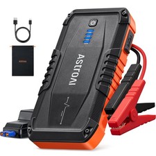 AstroAI S8 Car Battery Jump Starter 1500A - Portable 12V 1500A, Orange picture