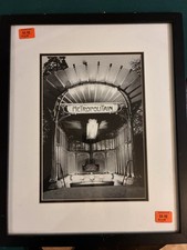 Framed Black & White Photograph Paris Metropolitan Entrance Art Nouveau picture