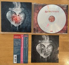 36 Crazyfists Snow Capped Romance Japan CD Obi 2 Bonus 2004 Hard Rock RRCY-21218 picture