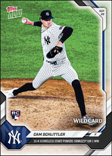 Cam Schlittler (RC) 10Ks Post Season- 2026 MLB Topps NOW® - Card 738 PRE-SALE picture