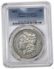 1893 P PCGS XF Detail - Silver Morgan Dollar $1 US Coin #62993A picture