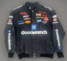 Vtg Kevin Harvick Goodwrench Nascar Jacket JH Design Chase Men’s Large  picture