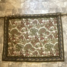 Hand Knotted Semi Antique French Tapestry 40X 51 picture