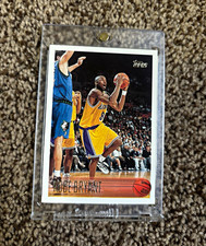 Topps 1996-97 Kobe Bryant #138 Los Angeles Lakers Base Set NBA Card RC picture