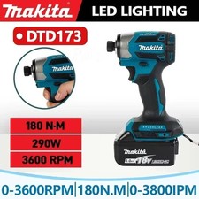 Makita DDF487 18V Brushless Cordless Drill Driver Compact High Torque Variable picture