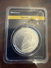 2025 SOUTH AFRICAN KRUGERRAND 1 OZ APMEX MINT DIRECT PCGS FIRST STRIKE IN TEP picture