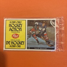 1972/73 BOBBY ORR'S POST ACTION PANEL #3 DORNHOEFER / CASHMAN .SEALED & UNOPENED picture