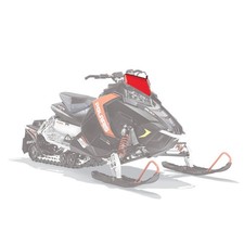 Polaris Low Windshield, for Snowmobile Models, Genuine OEM - 2880387 picture
