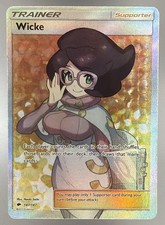 2017 Pokemon Sun & Moon Burning Shadows Wicke #147/147 MP picture