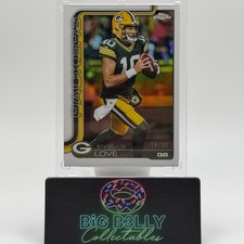 2025 Topps Chrome Jordan Love White Refractor /30 #109 Green Bay Packers 🏈 picture