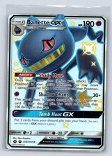 Banette GX SV61/SV94 Shiny GX Rare Hidden Fates Shiny Vault Pokemon Holo NM picture