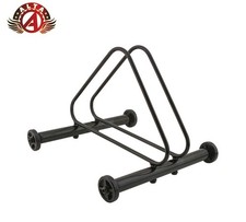ALTA Bicycle Bike Stand W/Wheel Black picture